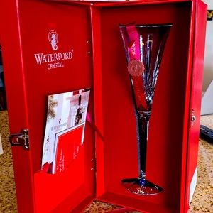 Waterford 12 Days of Xmas champagne flute #6